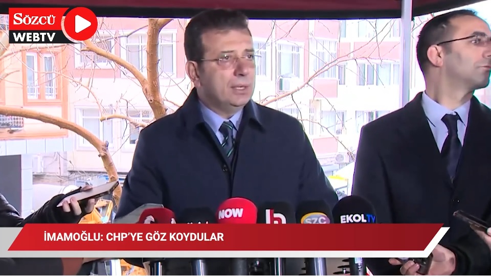 İmamoğlu: Beni siyasette devre dışı bırakma çabasını gösteren kişi Erdoğan