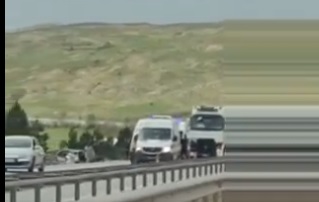 Seyfebeli Geçidi’nde feci kaza! Sürücüler dikkatli olmalı!