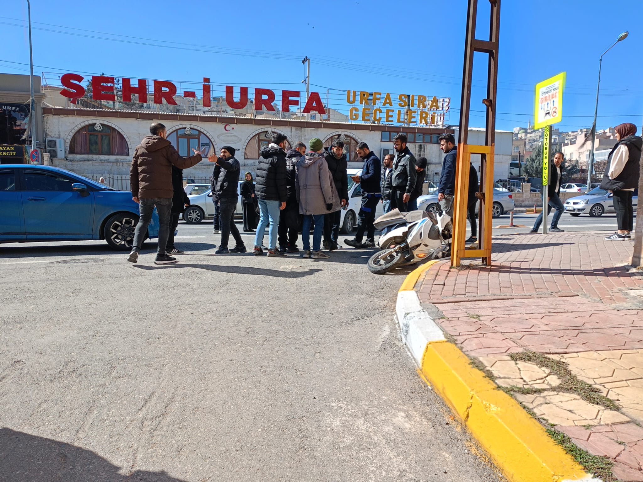 Şanlıurfa'da Motosiklet Kazası: 1 Yaralı