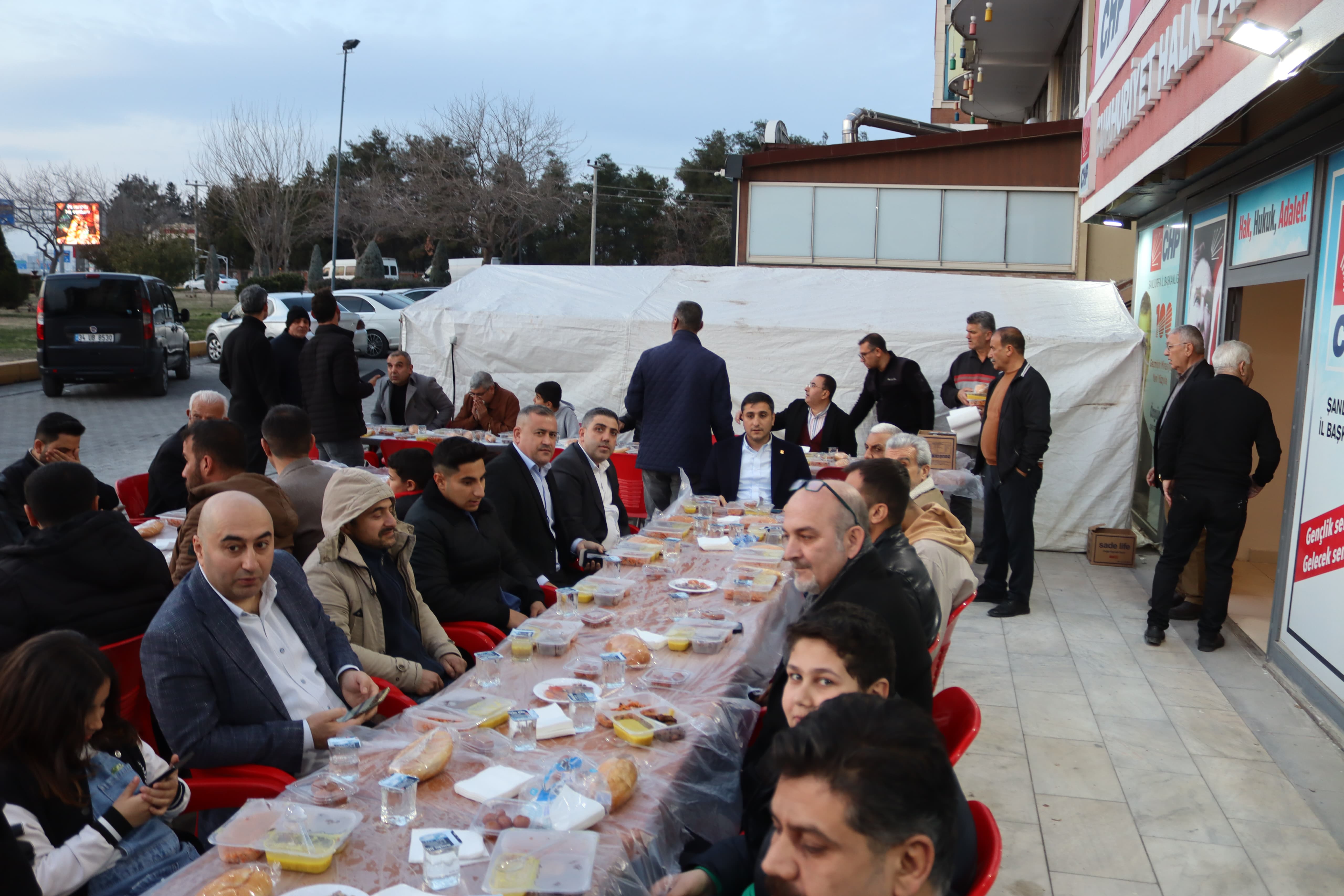 CHP Şanlıurfa il Başkanlığı Ramazan ayı boyunca İftar verecek!