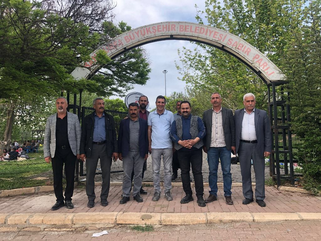 EYYÜP NEBİ'DE FİDANLAR TOPRAKLA BULUŞTU