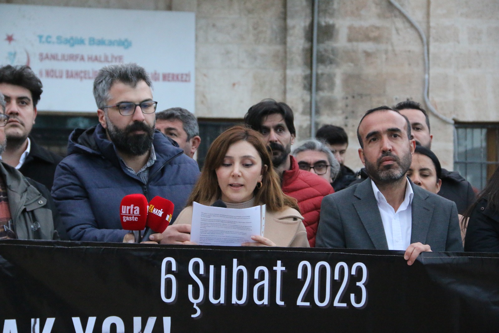 DEM PARTİ 6 ŞUBAT BASIN AÇIKLAMASI