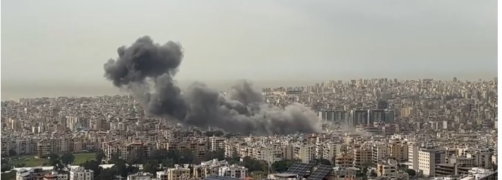 Son Dakika | İsrail Beyrut'u bombaladı
