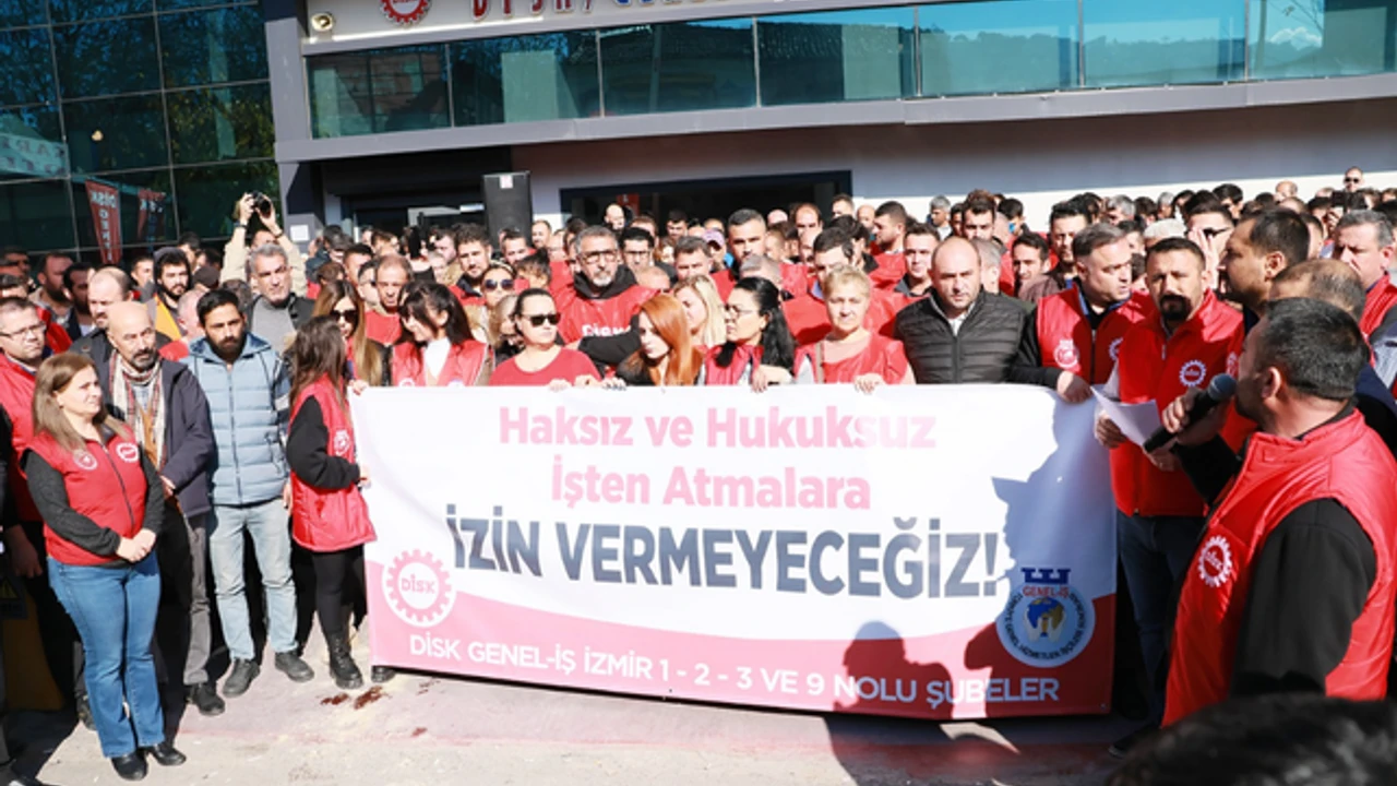 İzmir'de 158 işçi işbaşı yaptırılmadığı takdirde eylem başlatacak