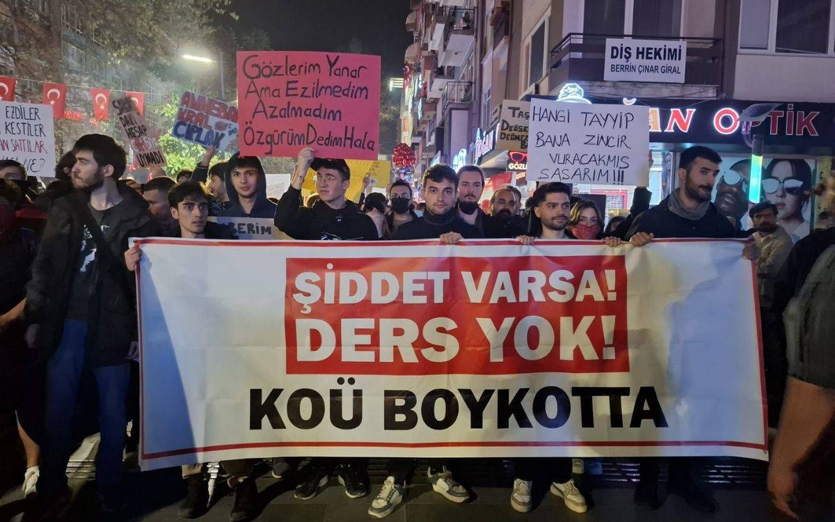 Kocaeli’de öğrencilerin başlattığı mücadele boykota dönüştü