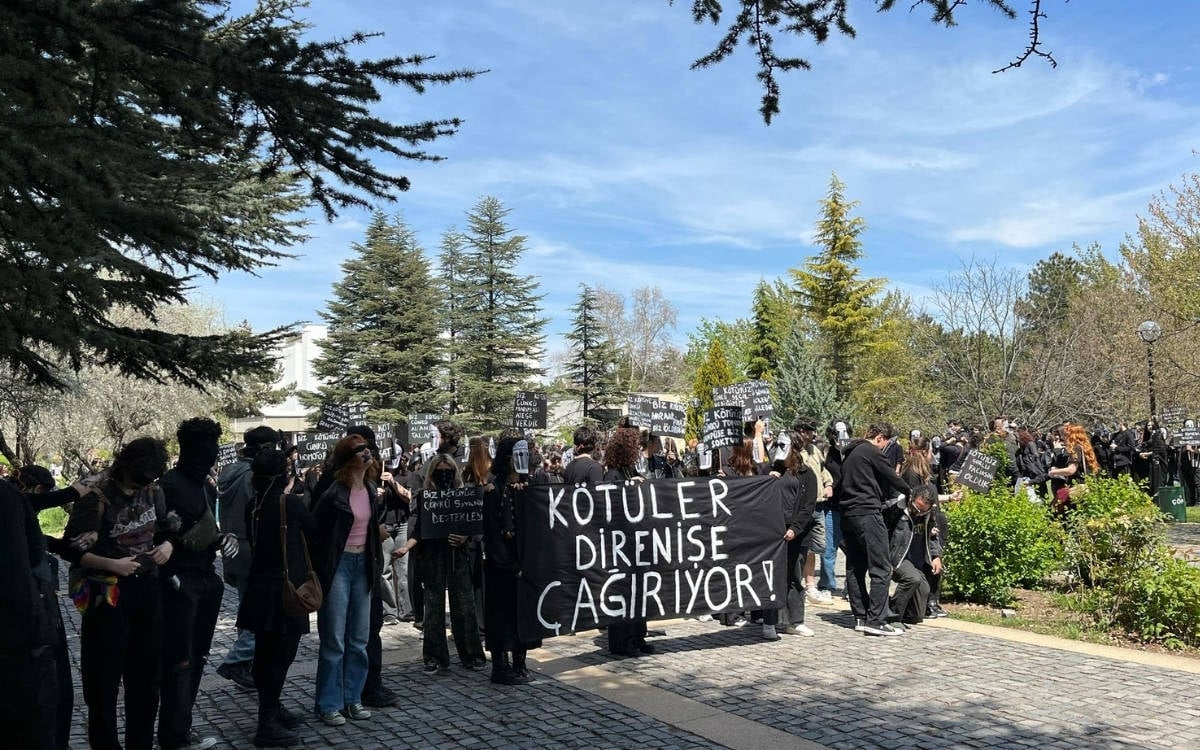 ODTÜ’de kötüler 'yeniden' direnişe çağırıyor