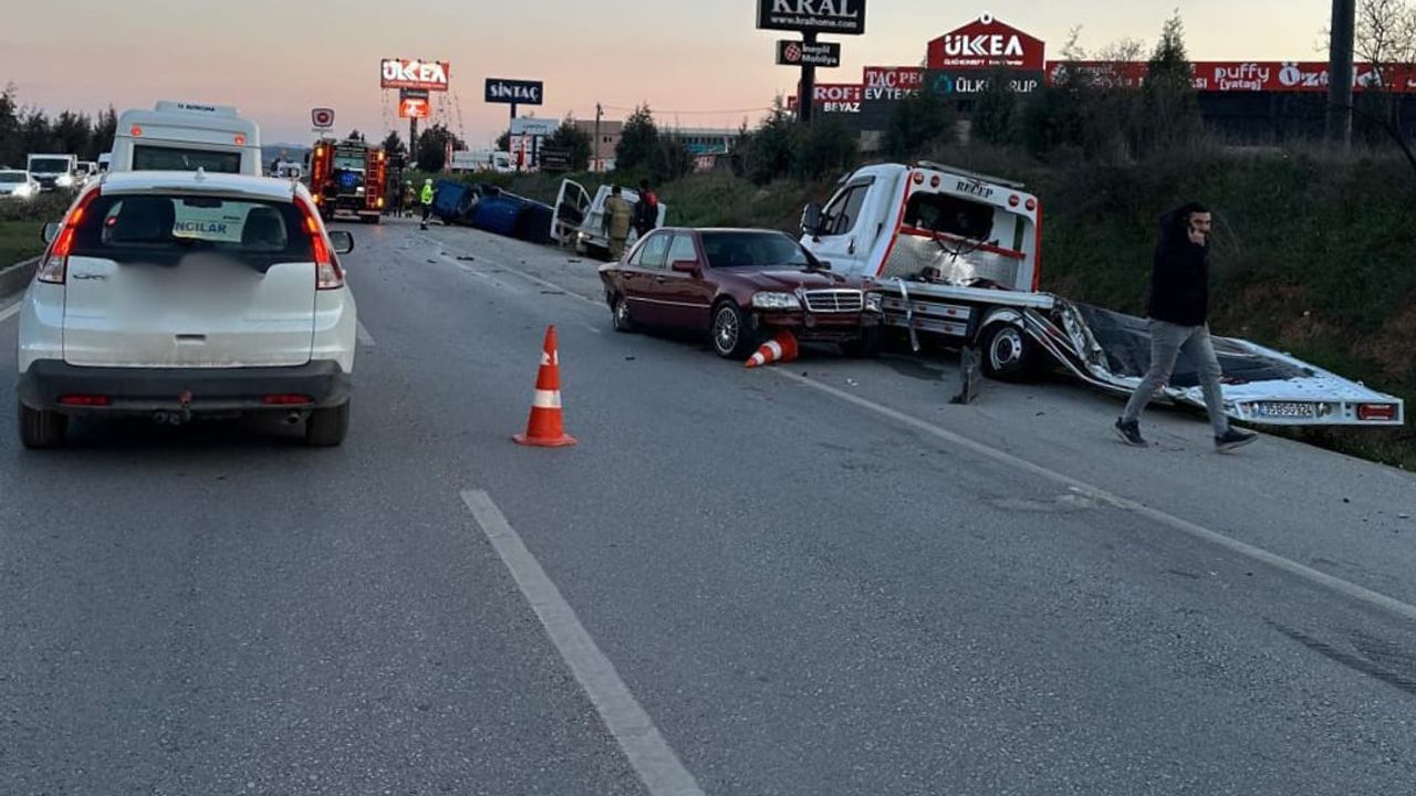 SON DAKİKA: Torbalı-Gaziemir Çevreyolu'nda zincirleme trafik kazası!