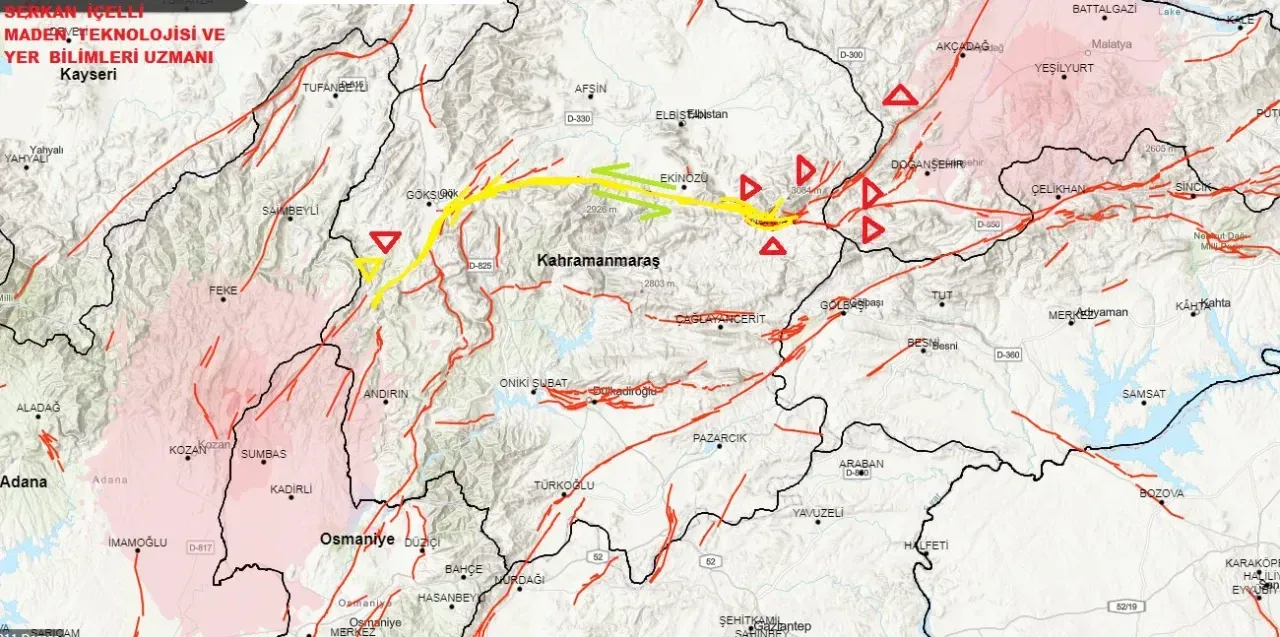 Uzmandan Malatya açıklaması:5,5 ve 5,8 deprem üretecek gerilim var!