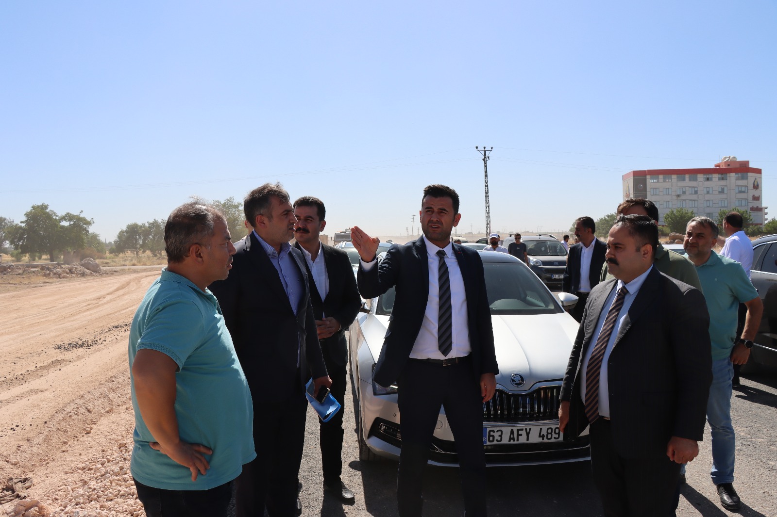 GENEL SEKRETER BEŞİKCİ, VİRANŞEHİR’DE YATIRIMLARI YERİNDE İNCELEDİ
