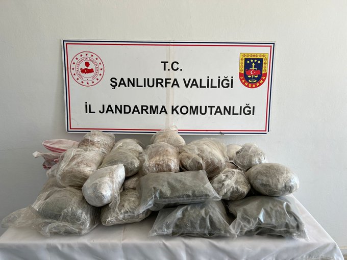 Birecik’te Uyuşturucu Operasyonu: 26 Kilo 400 Gram Esrar Ele Geçirildi