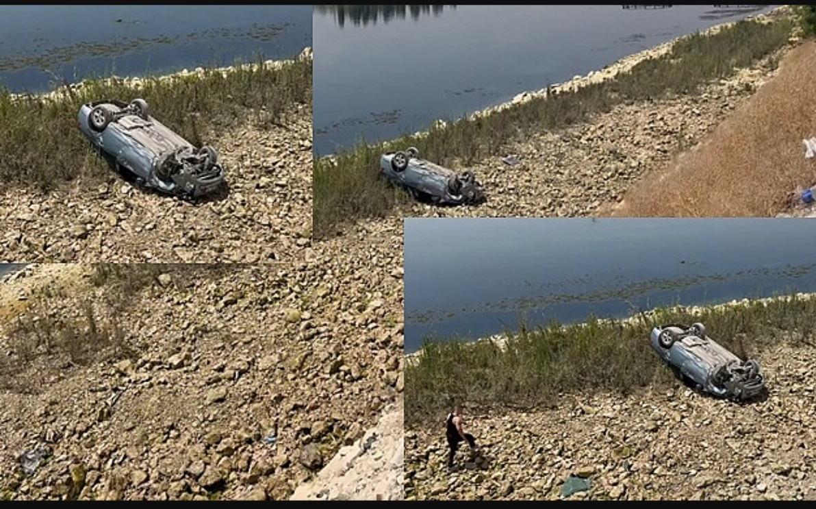 Şanlıurfa'da virajı alamayan sürücü ölümden döndü
