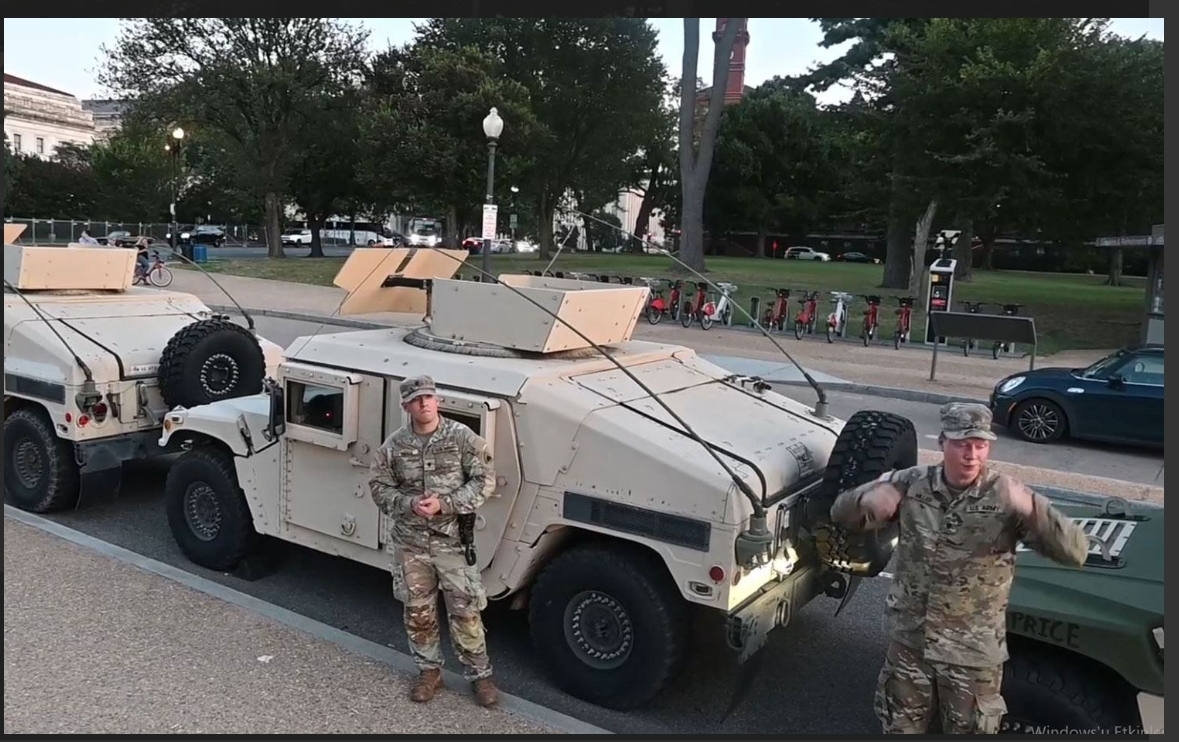 ABD Ulusal Muhafızları Washington’a girdi