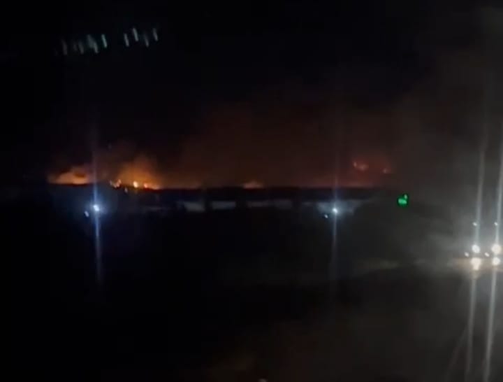 Urfalı Şoför, Hatay'daki Yangın Dehşetini Anbean Kaydetti