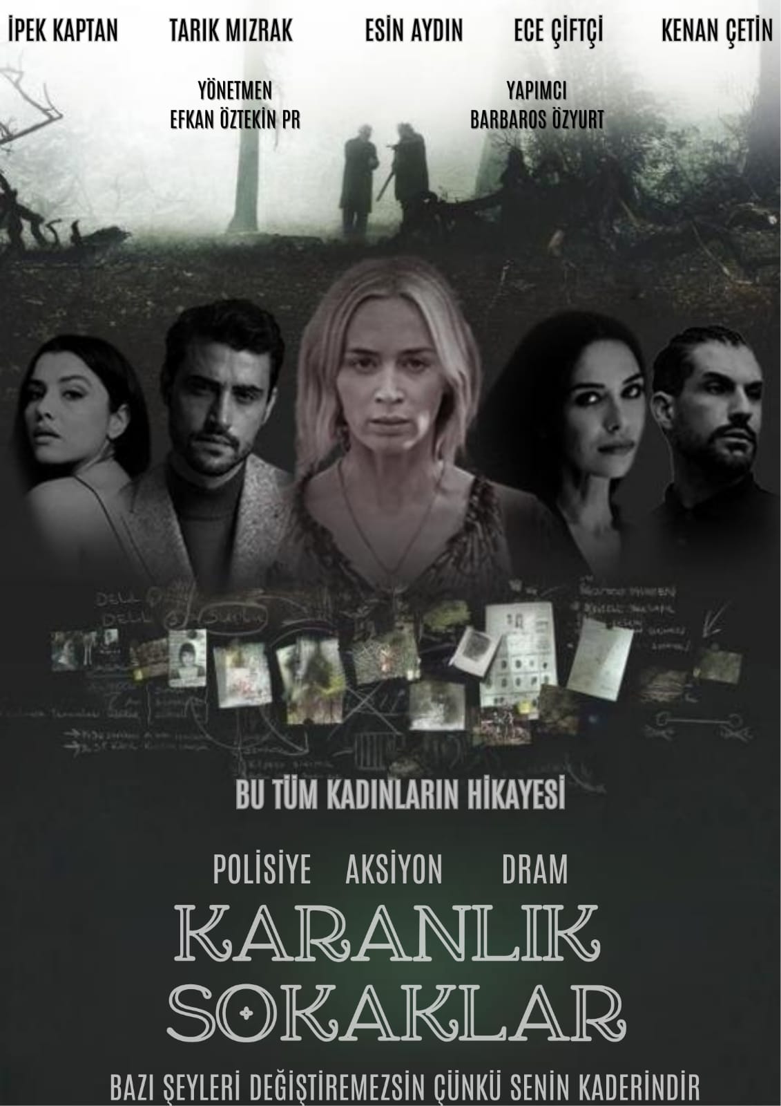 Kadına Şiddet Konulu Karanlık Sokak Dizi Filmin'e  Çocuk Oyuncu Hira Çetin Transferi.